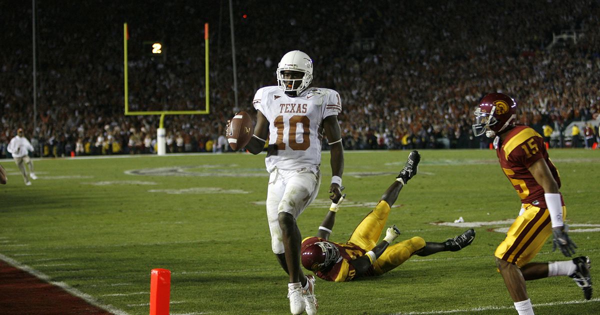 Mack Brown, Reggie Bush, & Matt Leinart re-live the 2006 Rose Bowl