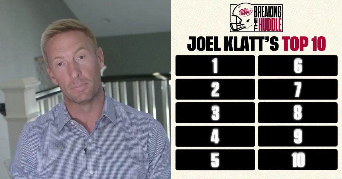 Joel Klatt’s Week 5 college football Top 10 rankings