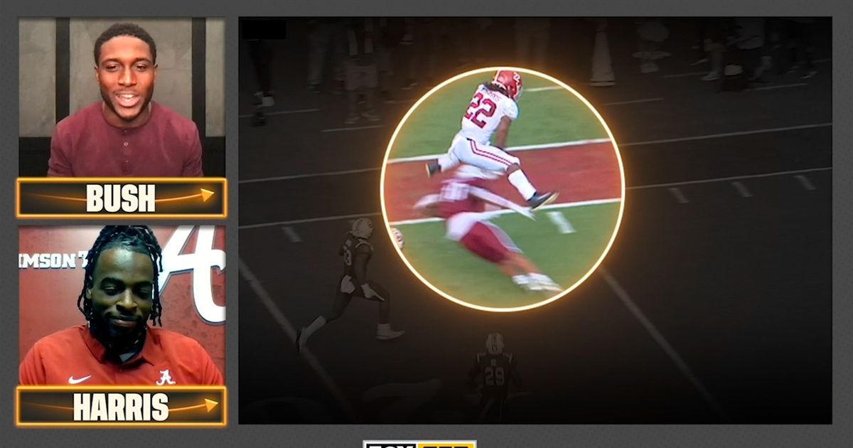 Najee Harris, Reggie Bush break down Najee’s best routes from last season