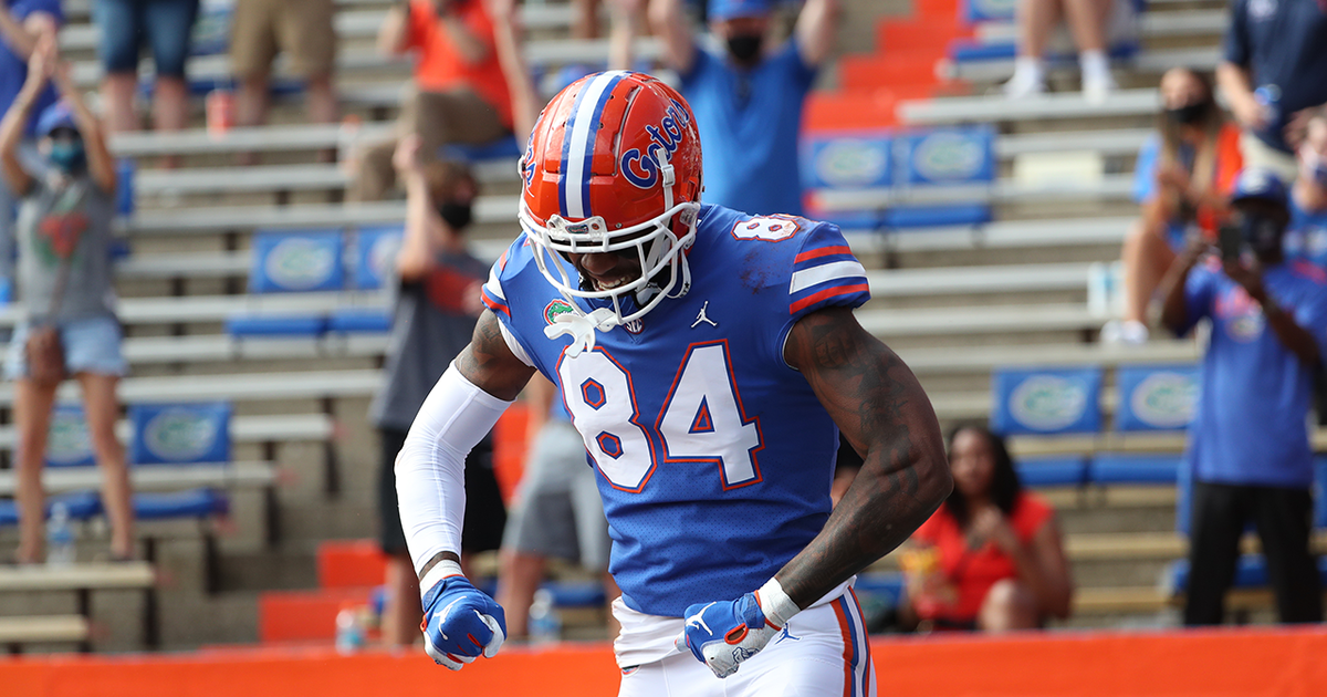 Florida’s Kyle Pitts cements himself as nation’s top tight end in three touchdown return