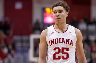 Race Thompson goes for 22 points, 13 rebounds in Indiana’s dominant 79-58 win over Providence