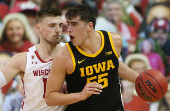 Luka Garza drops 30 points in No. 11 Iowa’s win over No. 21 Wisconsin