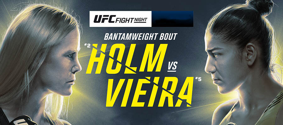 UFC Fight Night: Holm Vs Vieira Betting Odds, Analysis & Picks UFC Fight Night: Holm Vs Vieira Betting Odds, Analysis & Picks