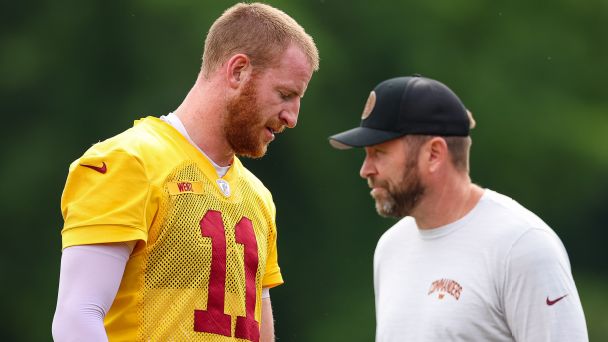 Carson Wentz’s spring fills Commanders with optimism