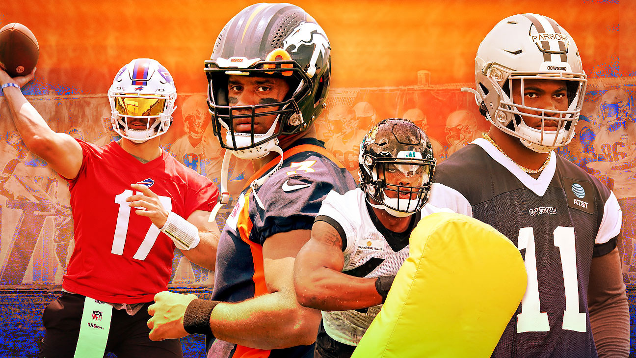 NFL training camp has begun Predictions, position battles and players