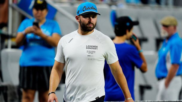 Baker Mayfield’s “mess talk” is entertaining his new Carolina Panthers teammates