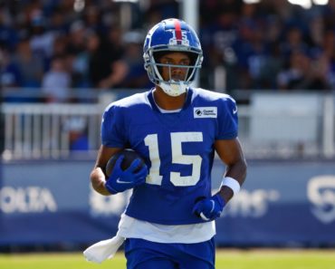 Promising Giants receiver Johnson tears Achilles