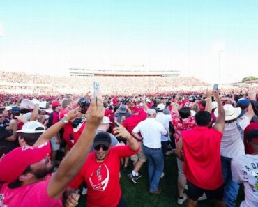 Texas Tech fined $50k for storming field in OT