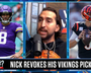 Nick Revokes his Vikings pick for Joe Burrow and the Bengals | What’s Wright?