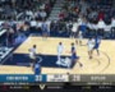 Creighton’s Trey Alexander makes a 3- pointer at the buzzer to extend their lead at halftime