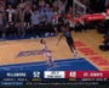 Eric Dixon steals the ball from St. John’s and Brandon Slater cashes in on the other end in Villanova’s victory