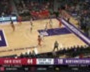 Ohio State’s Zed Key raises the roof with two-handed dunk over Northwestern