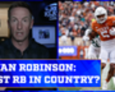 Is Bijan Robinson the No. 1 RB in the draft? | Joel Klatt Show